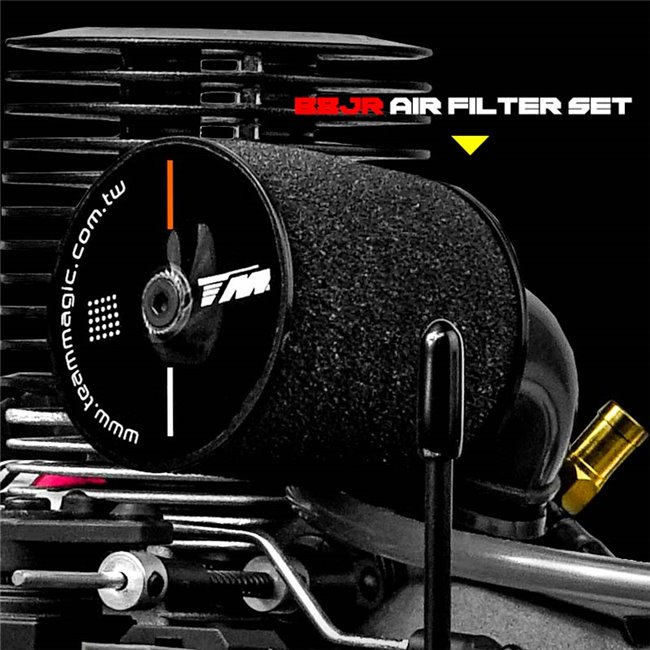 ❤️ B8 JR BUGGY NITRO 1/8 EXTREME MOTOR 25 NARANJA (LISTO PARA CORRER)