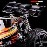 ❤️ B8 JR BUGGY NITRO 1/8 EXTREME MOTOR 25 NARANJA (LISTO PARA CORRER)