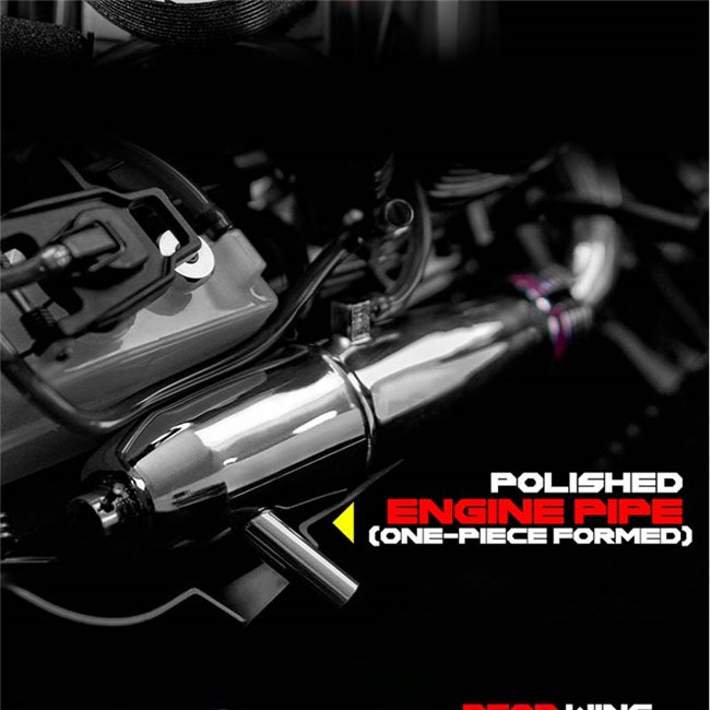 ❤️ B8 JR BUGGY NITRO 1/8 EXTREME MOTOR 25 ROJO (LISTO PARA CORRER)