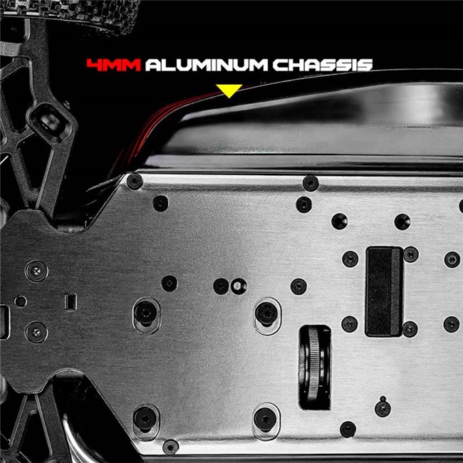 ❤️ B8 JR BUGGY NITRO 1/8 EXTREME MOTOR 25 ROJO (LISTO PARA CORRER)