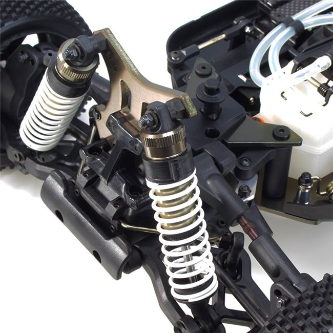 ❤️ B8 JR BUGGY NITRO 1/8 EXTREME MOTOR 25 ROJO (LISTO PARA CORRER)