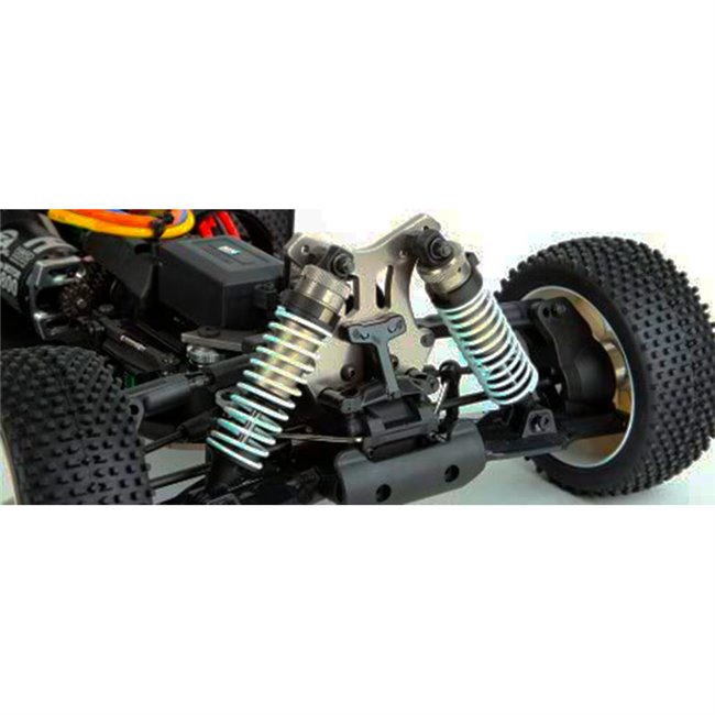 B8ER BUGGY BRUSHLESS 1/8 SEMI COMPETICIÓN NEGRO-AZUL(LISTO PARA CORRER)