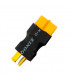 CONECTOR CONVERTIDOR XT60 HEMBRA A T DEAN MACHO