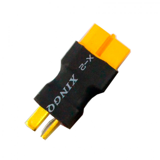 CONECTOR CONVERTIDOR XT60 HEMBRA A T DEAN MACHO