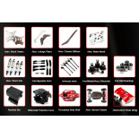 B8ER BUGGY BRUSHLESS 1/8 SEMI COMPETICIÓN ROJO (LISTO PARA CORRER)