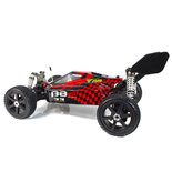 B8ER BUGGY BRUSHLESS 1/8 SEMI COMPETICIÓN ROJO-NEGRO (LISTO PARA CORRER)