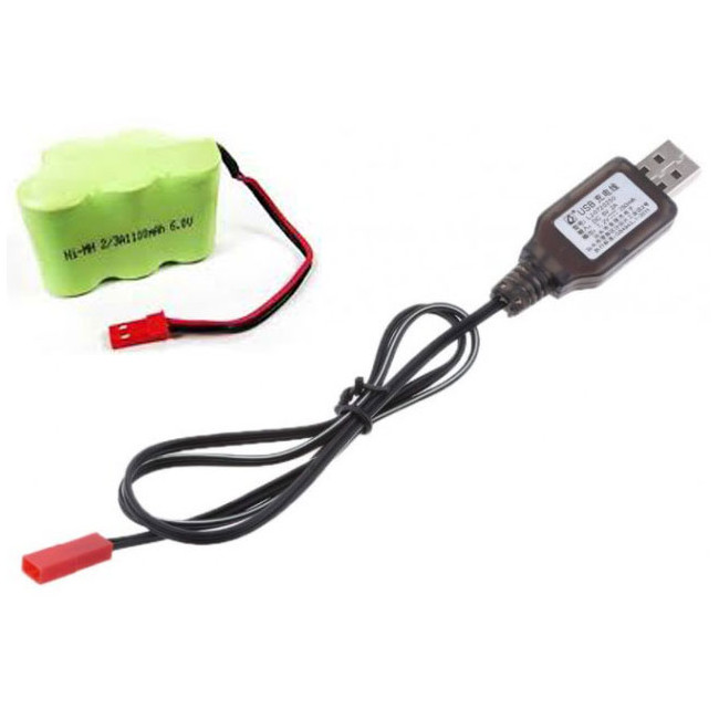 Set batería receptor 6v y cargador