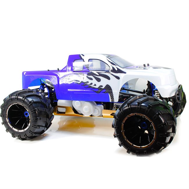 Coche RC Skeleton Monster 1/5 Gasolina 32cc 4WD R.T.R. 