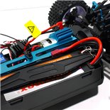 XSTR BUGGY 1/10 C/ 2.4GHZ + BAT CARG (AMARILLO LILA)