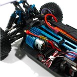 XSTR BUGGY 1/10 C/ 2.4GHZ + BAT CARG (AMARILLO LILA)