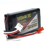BATERÍA LIPO 7.4V(2S) 1800MHA 30C CONECTOR JST/BEC
