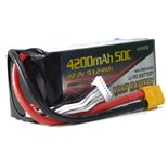 BATERÍA LIPO 22.2V(6S) 4200MHA 50C CONECTOR XT60