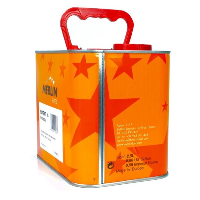 Combustible 10% Aeromódelismo 2.5L Merlín Lube10