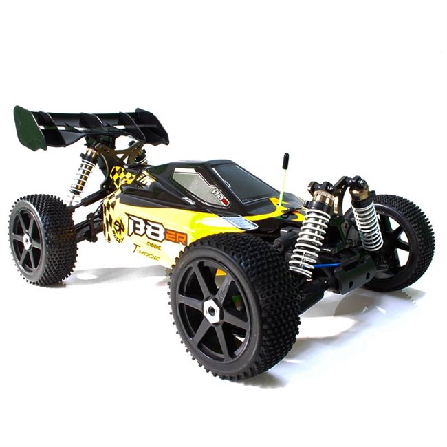B8ER BUGGY BRUSHLESS 1/8 SEMI COMPETICIÓN NEGRO (LISTO PARA CORRER)