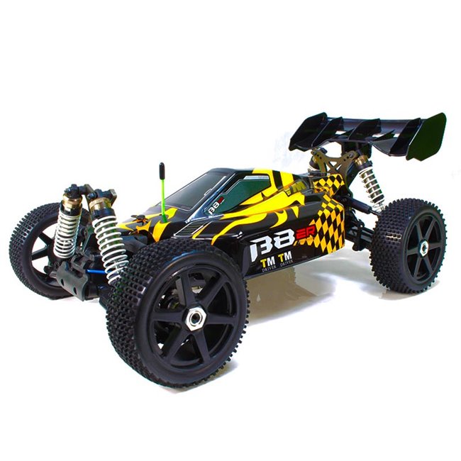 B8ER BUGGY BRUSHLESS 1/8 SEMI COMPETICIÓN NEGRO (LISTO PARA CORRER)