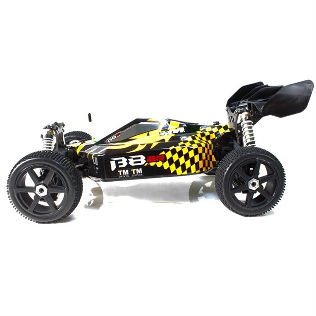 B8ER BUGGY BRUSHLESS 1/8 SEMI COMPETICIÓN NEGRO (LISTO PARA CORRER)