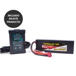 E4JR II 1/10 EP TOURING  4x4 RTR BRUSHLESS+ LIPO GRAFITO NEGRO ROJO (LISTO PARA CORRER)