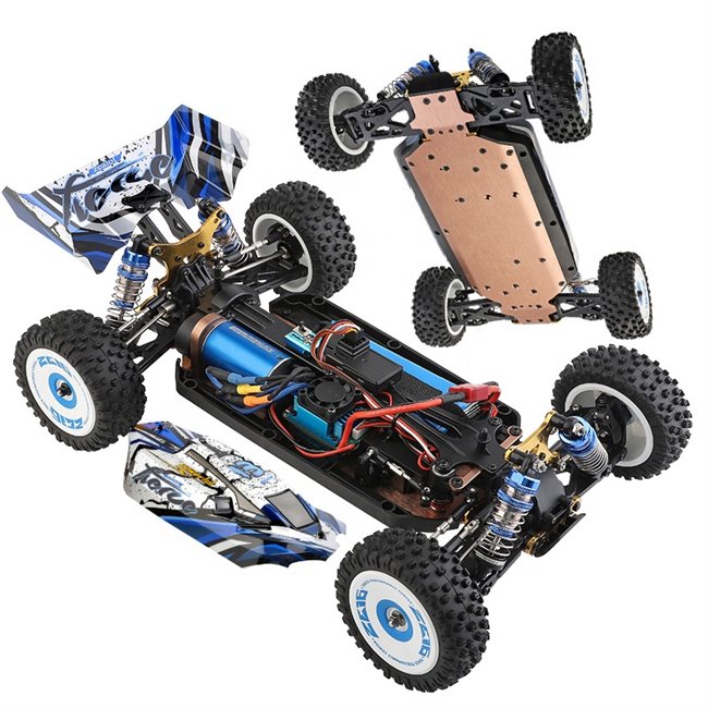 WLTOYS 124017 BUGGY TODO TERRENO BRUSHLESS LISTO PARA CORRER (75KM/H)