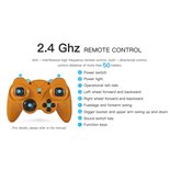 WLTOYS 16800 EXCAVADORA DE CONSTRUCCIÓN CON CADENAS METÁLICAS (LISTA PARA CORRER)