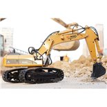 WLTOYS 16800 EXCAVADORA DE CONSTRUCCIÓN CON CADENAS METÁLICAS (LISTA PARA CORRER)
