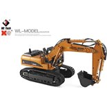 WLTOYS 16800 EXCAVADORA DE CONSTRUCCIÓN CON CADENAS METÁLICAS (LISTA PARA CORRER)