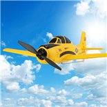 WLTOYS XK-A210 AVIÓN TELEDIRIGIDO T-28 AMARILLO PARA INICIACIÓN Y LISTO PARA VOLAR