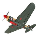 WLTOYS XK-220 AVIÓN TELEDIRIGIDO DE LA SEGUNDA GUERRA MUNDIAL P-40 LISTO PARA VOLAR 