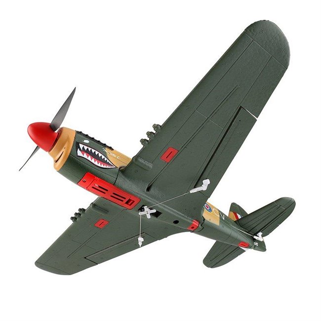 WLTOYS XK-220 AVIÓN TELEDIRIGIDO DE LA SEGUNDA GUERRA MUNDIAL P-40 LISTO PARA VOLAR 