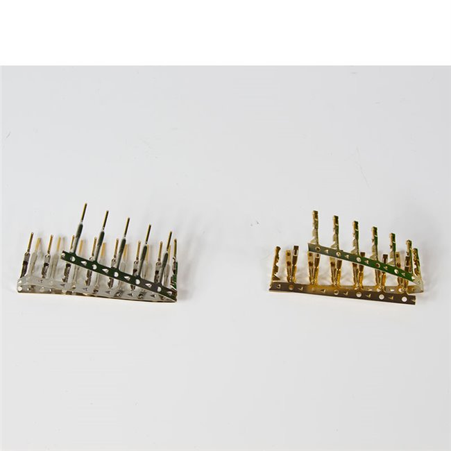 TERMINALES METÁLICOS MACHOS Y HEMBRAS CONECTORES S