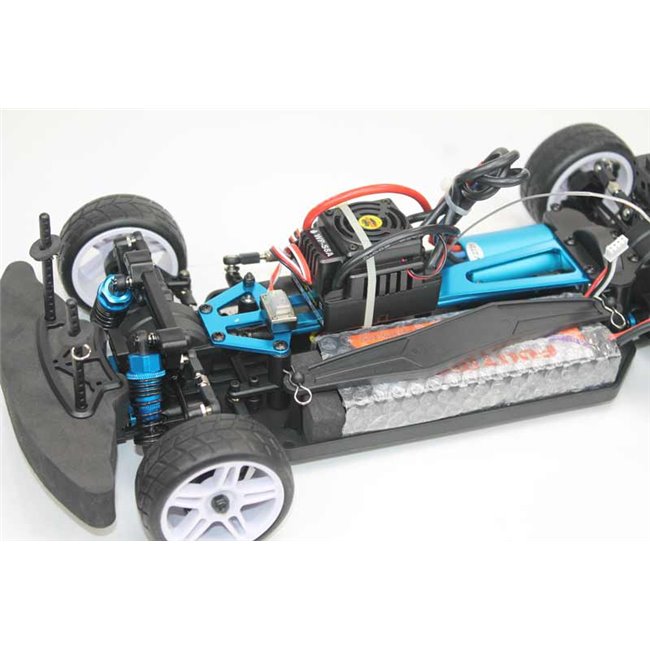 COCHE XEME HSP 94103PRO BRUSHLESS+LIPO 11.1V RTR (BLANCO NEGRO)