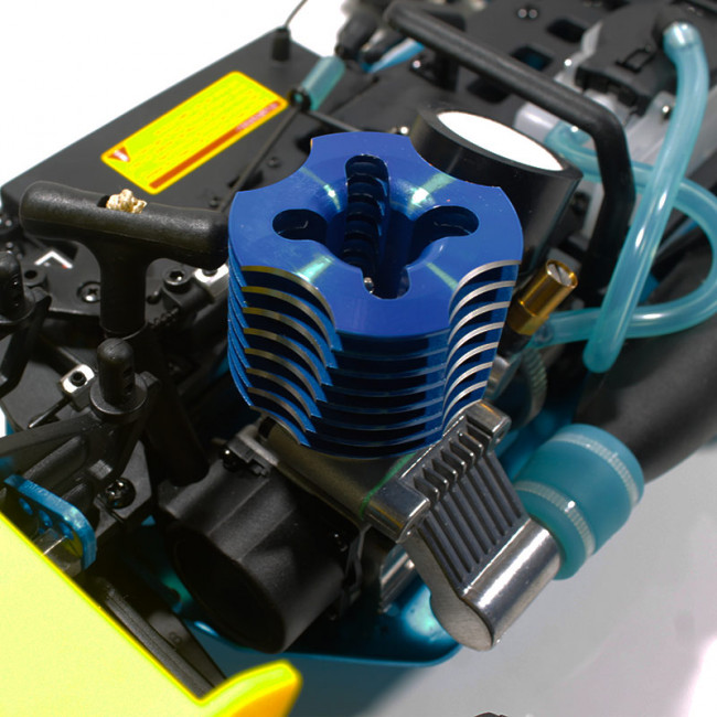 Warhead (Atomic) HSP Buggy 1/10 4wd (2,4GHZ) Plateado y Amarillo