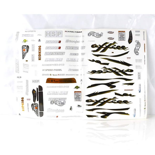 SET DE PEGATINAS XEME TOURING