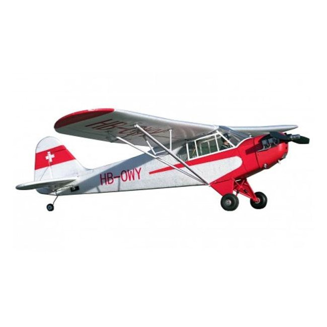 AVIÓN J3 CUB V3 1400MM PNP + FLOTADORES DE REGALO