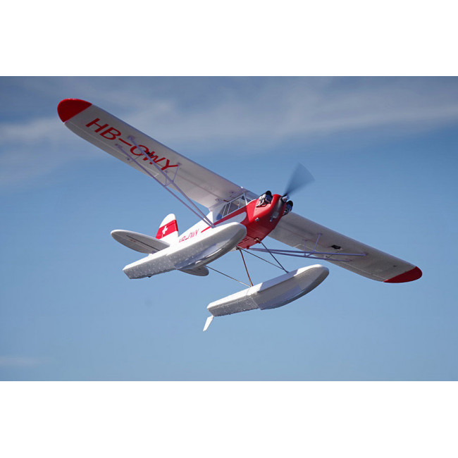 AVIÓN J3 CUB V3 1400MM PNP + FLOTADORES