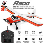 AVIÓN TRAINER BEAVER XK-A900 (Versión 2023) CON EMISORA Y BATERÍA IDEAL PARA INICIACIÓN