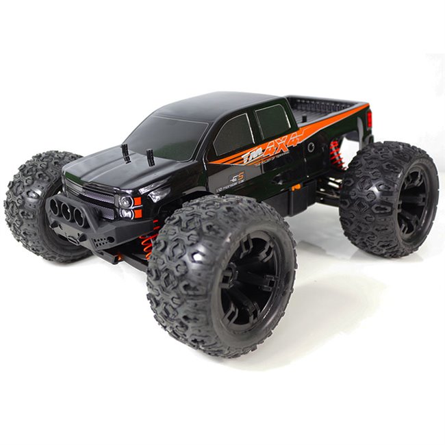 MONSTER TRUCK E5 BRUSHLESS 3655 / 4400KV NEGRO (LISTO PARA CORRER)