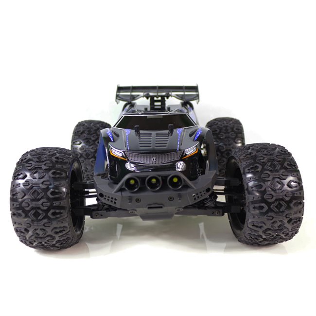 TRUGGY BRUSHLESS E5HX MONSTER TRUCK NEGRO-AZUL (LISTO PARA CORRER)