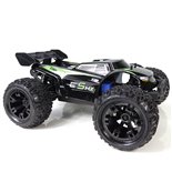 TRUGGY BRUSHLESS E5HX MONSTER TRUCK NEGRO-VERDE (LISTO PARA CORRER)