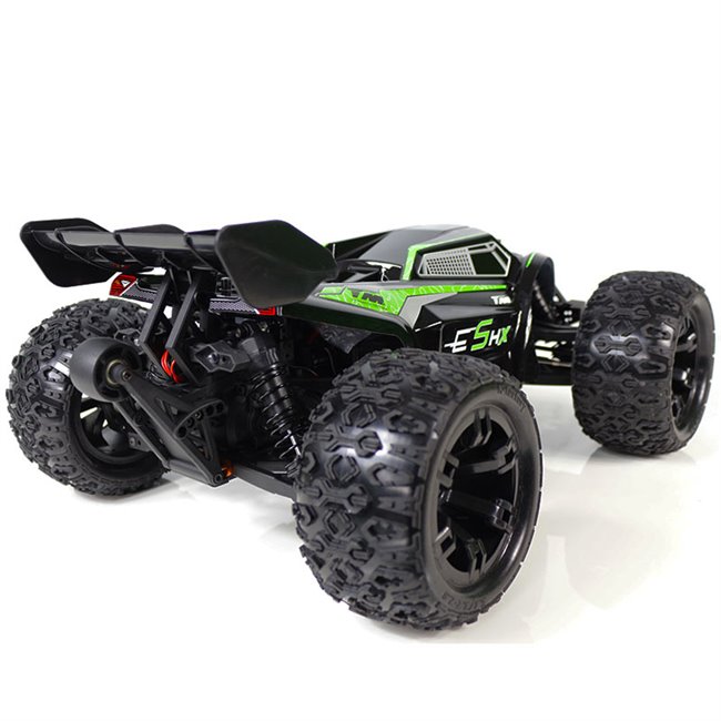 TRUGGY BRUSHLESS E5HX MONSTER TRUCK NEGRO-VERDE (LISTO PARA CORRER)
