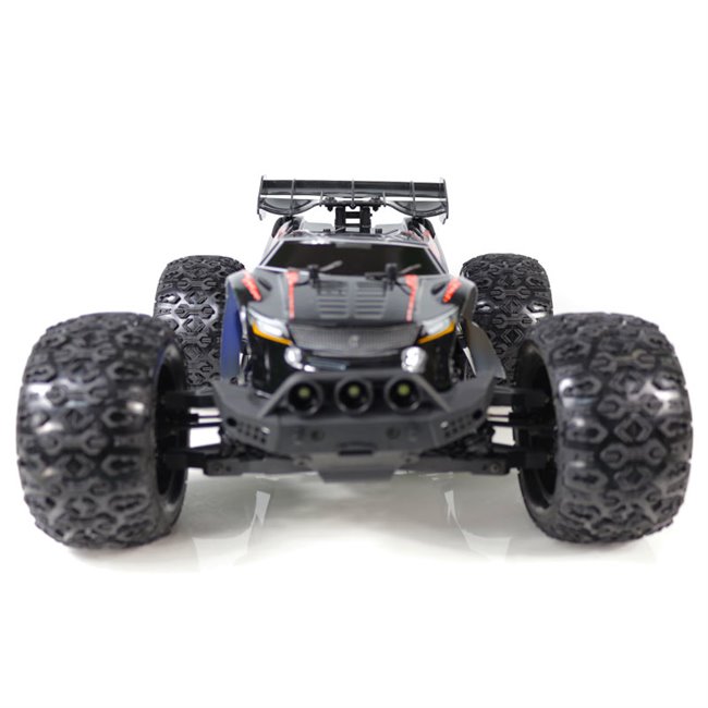 TRUGGY BRUSHLESS E5HX MONSTER TRUCK NEGRO-ROJO (LISTO PARA CORRER)