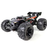 TRUGGY BRUSHLESS E5HX MONSTER TRUCK NEGRO-ROJO (LISTO PARA CORRER)