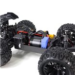 TRUGGY BRUSHLESS E5HX MONSTER TRUCK NEGRO-ROJO (LISTO PARA CORRER)