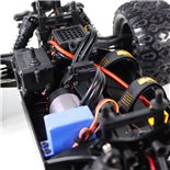 TRUGGY BRUSHLESS E5HX MONSTER TRUCK NEGRO-ROJO (LISTO PARA CORRER)