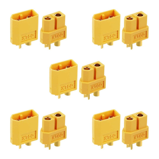 CONECTOR TX60 MACHO+HEMBRA (5 PARES)