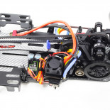 COCHE DRIFT E4D MF BRUSHLESS GRAFITO SILVER 4X4 NEGRO (LISTO PARA CORRER)