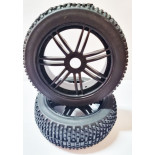 Ruedas Todo Terreno 1/8 Universales Negras