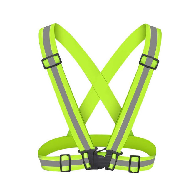 CHALECO DE SEGURIDAD REFLECTANTE FLUORESCENTE UNISEX