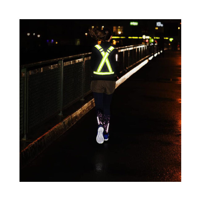 CHALECO DE SEGURIDAD REFLECTANTE FLUORESCENTE UNISEX