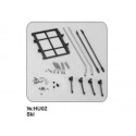 Tren de aterrizaje Hughes 300 3D