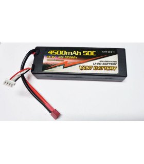 BATERÍA LIPO VANT BATTERY 11.1V 4.500MHA 50C  ALTA DESCARGA CONECTOR TDEAN